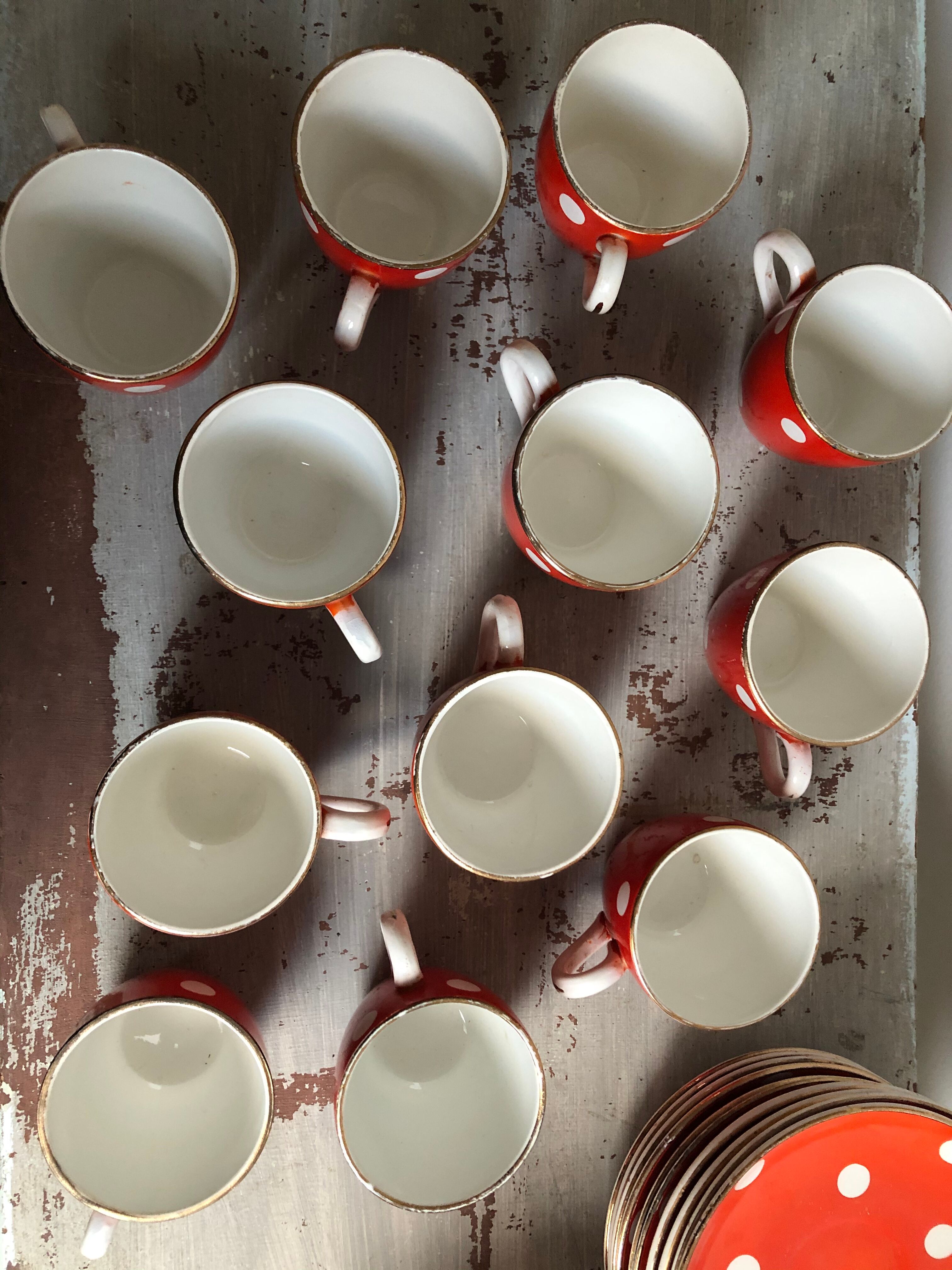 Coffee service from the 1940s 23 pieces in total