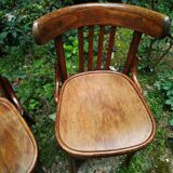 Series of five bistro chairs