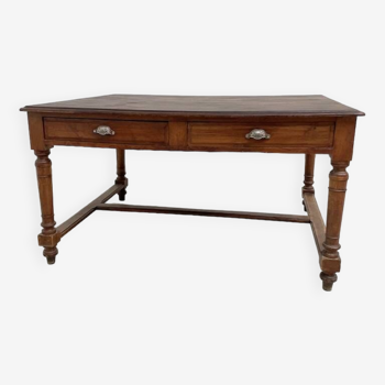 Table de travail drapière en chêne 1900