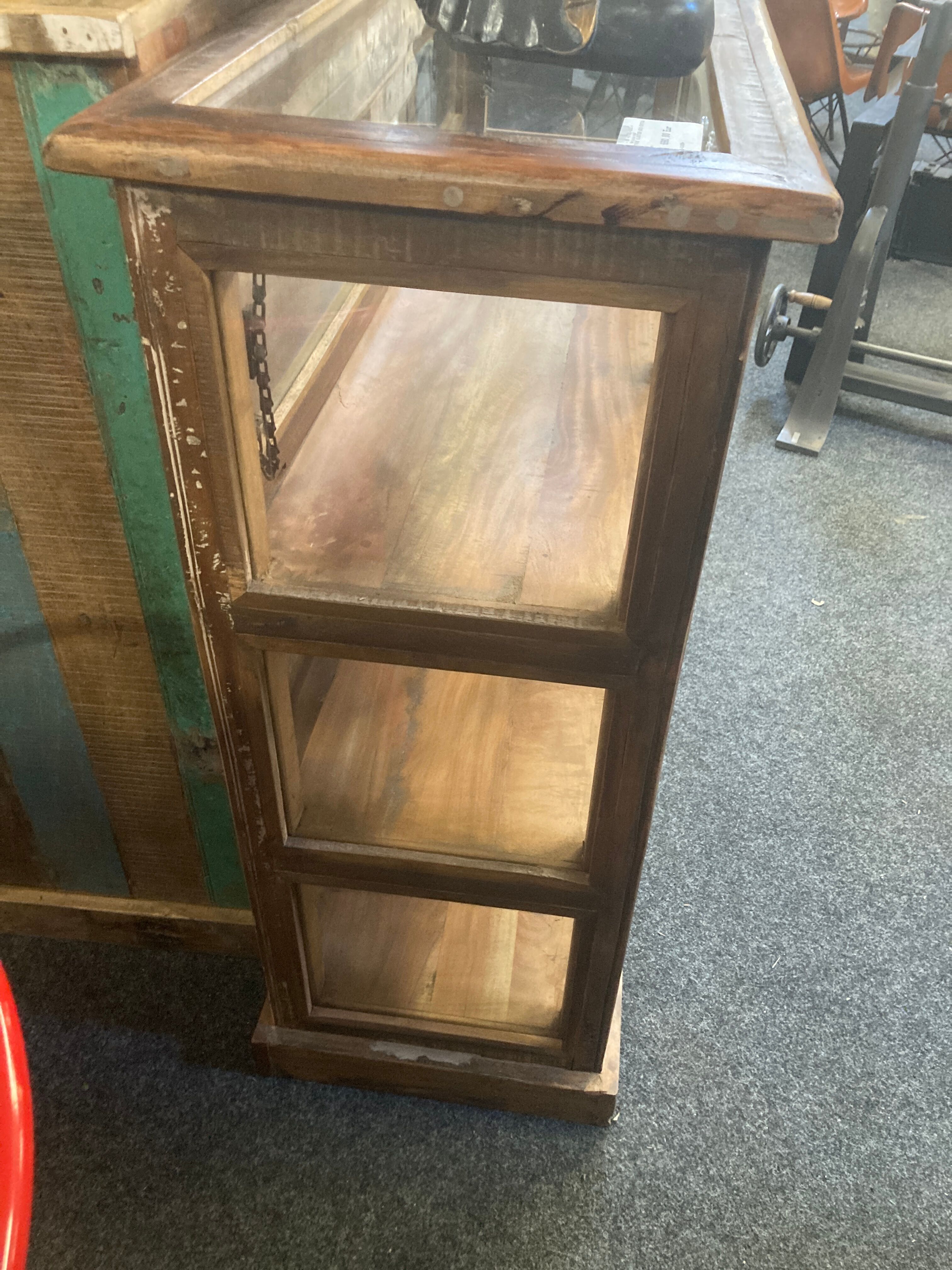 exotic wood countertop showcase