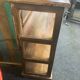 Vitrine comptoir bois exotique