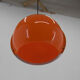 Space age plastic pendant, italy, 1960s
