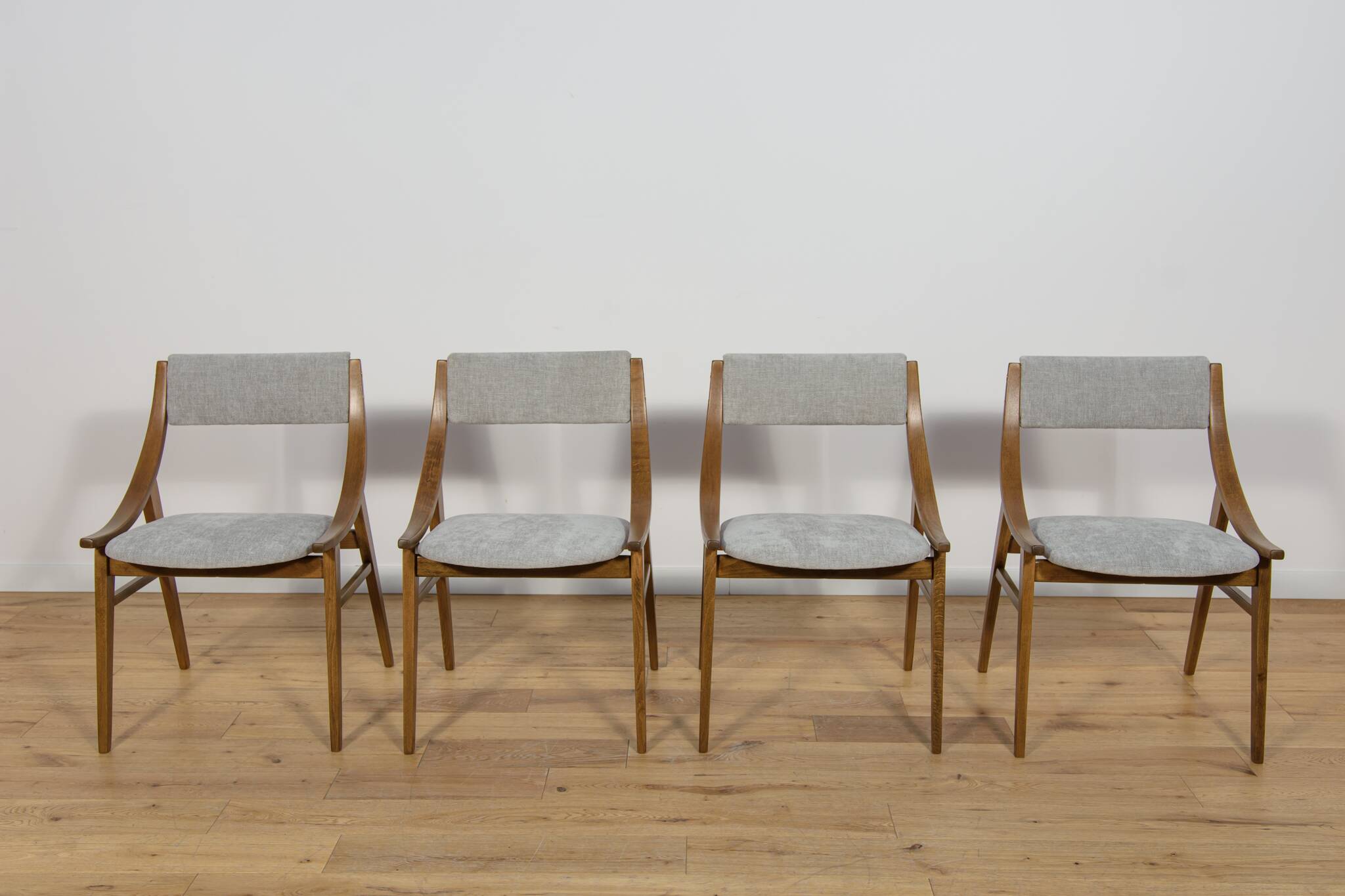 Ski Jumper Chairs from Zamojska, Poland, 1960s, Set of 4