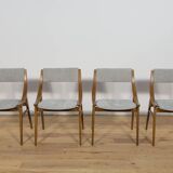Ski Jumper Chairs from Zamojska, Poland, 1960s, Set of 4