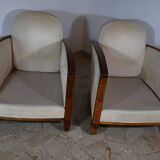 Pair of Art Deco armchairs from the 1930s