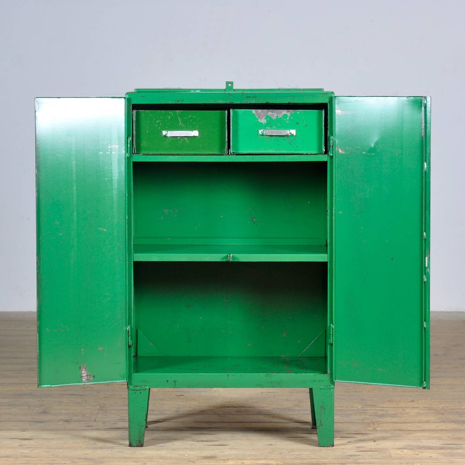 Industrial Iron Cabinet, 1960s