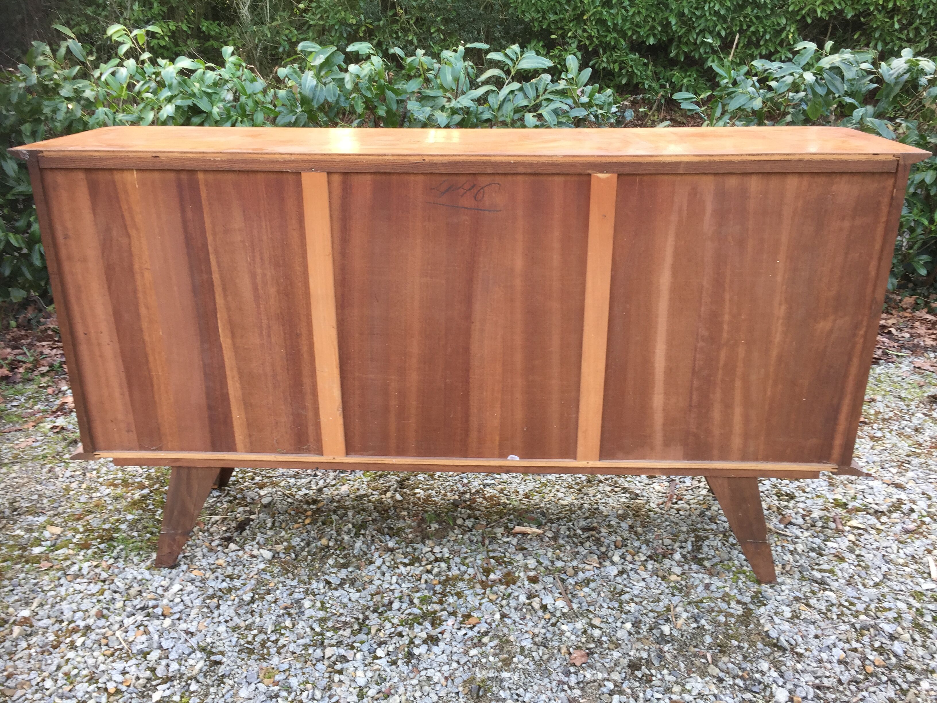 Sideboard in oak compass feet