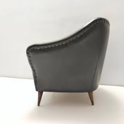 Dark Grey Armchair