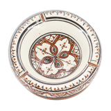 Former Moroccan ceramic ashtray