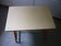Table en rotin vintage
