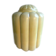 Large Art Deco Skyscraper lamp glass, 12 wide wide opalin glass