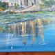 Oil on canvas marine painting Le conquet Breton