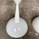 pair of pendants by Mathieu Matégot for Holophane