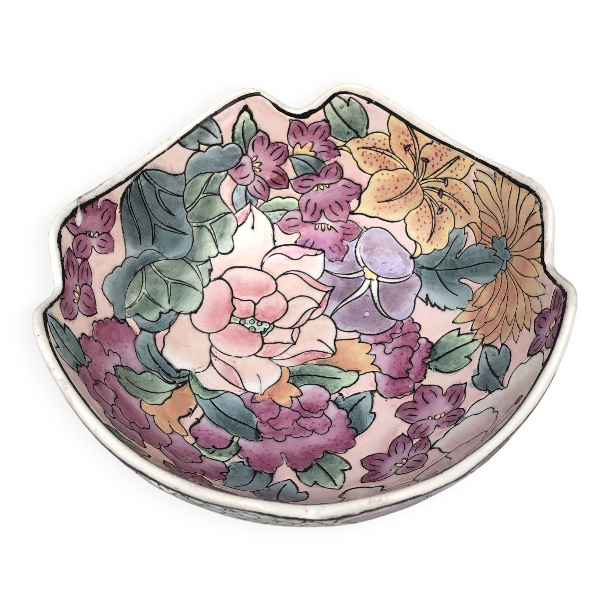 vintage Asian porcelain bowl
