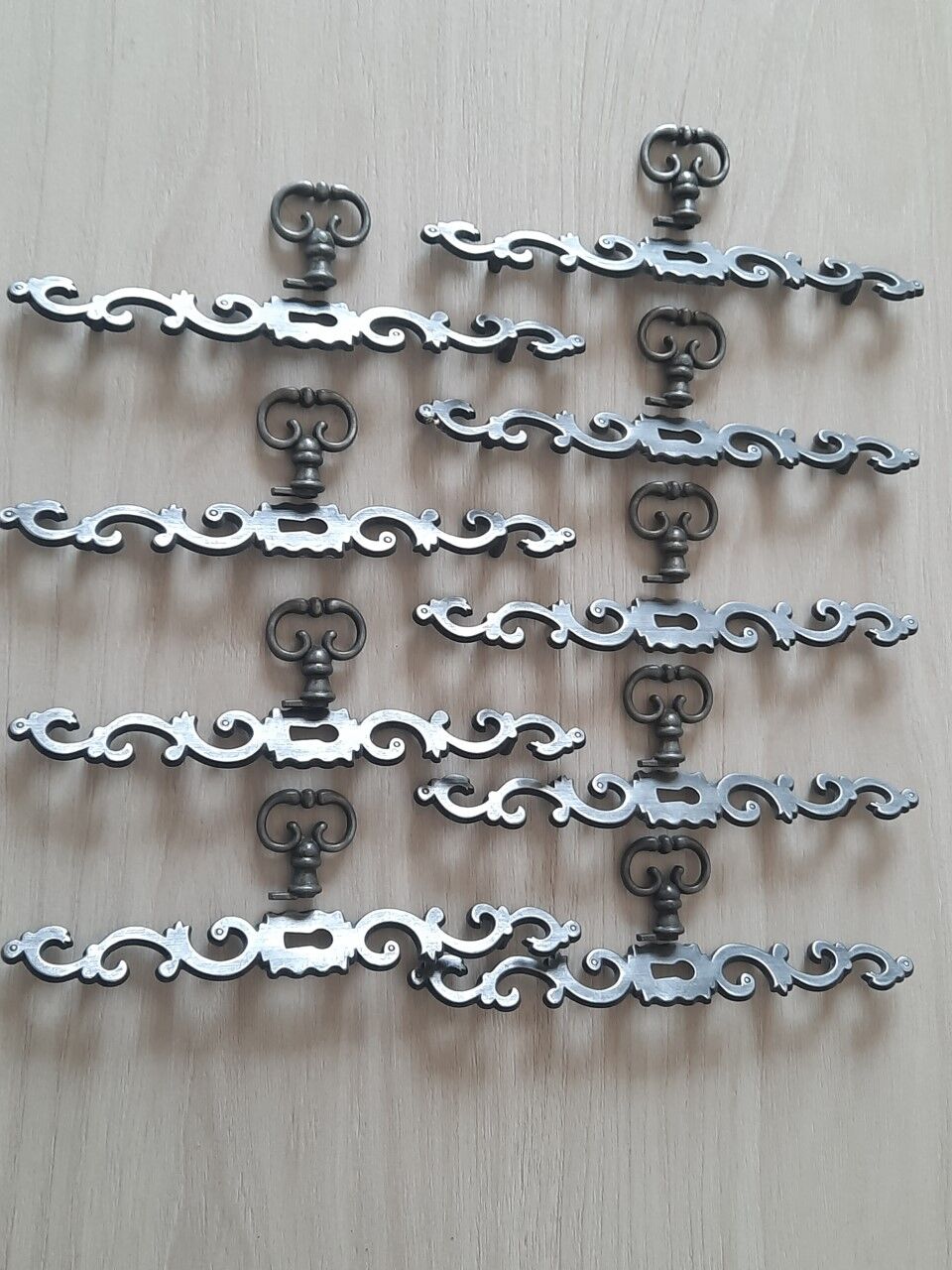 Set of 9 key entries