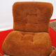 4 vintage armchairs and vintage pouf