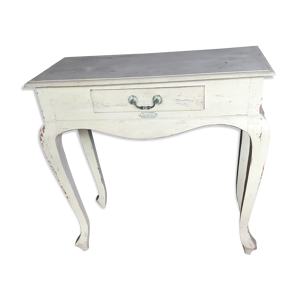 Console en peinture vieillie vers