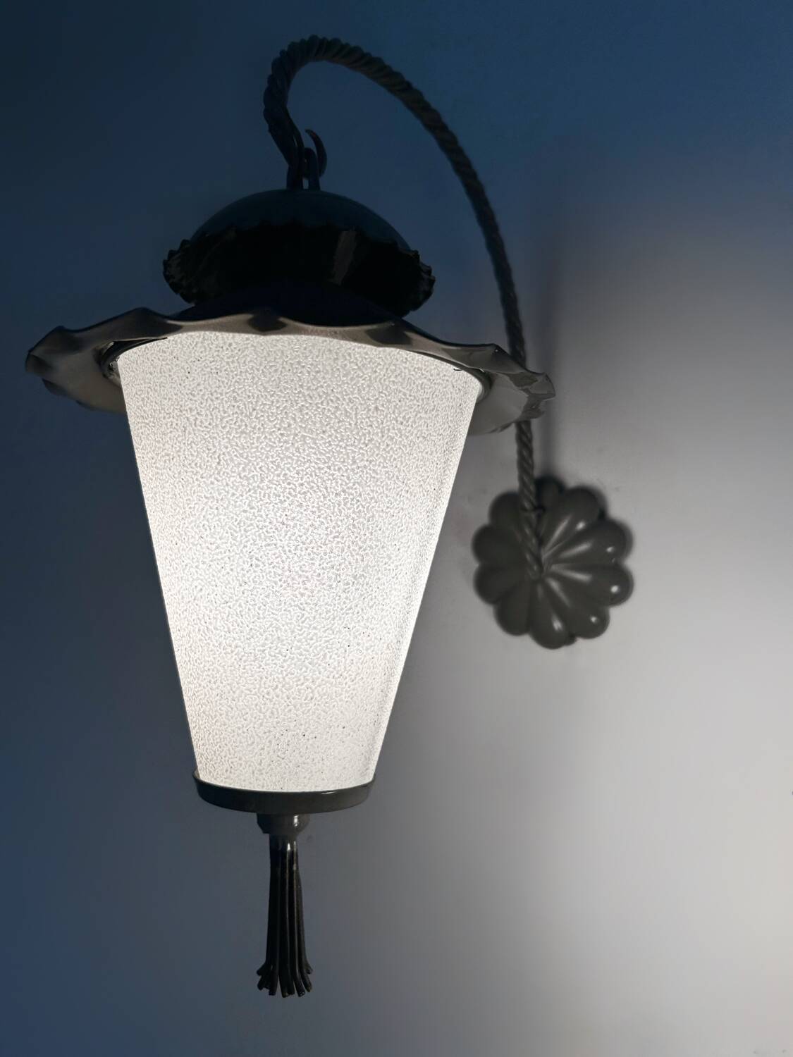 60s outdoor lanterns or wall lights (X2)