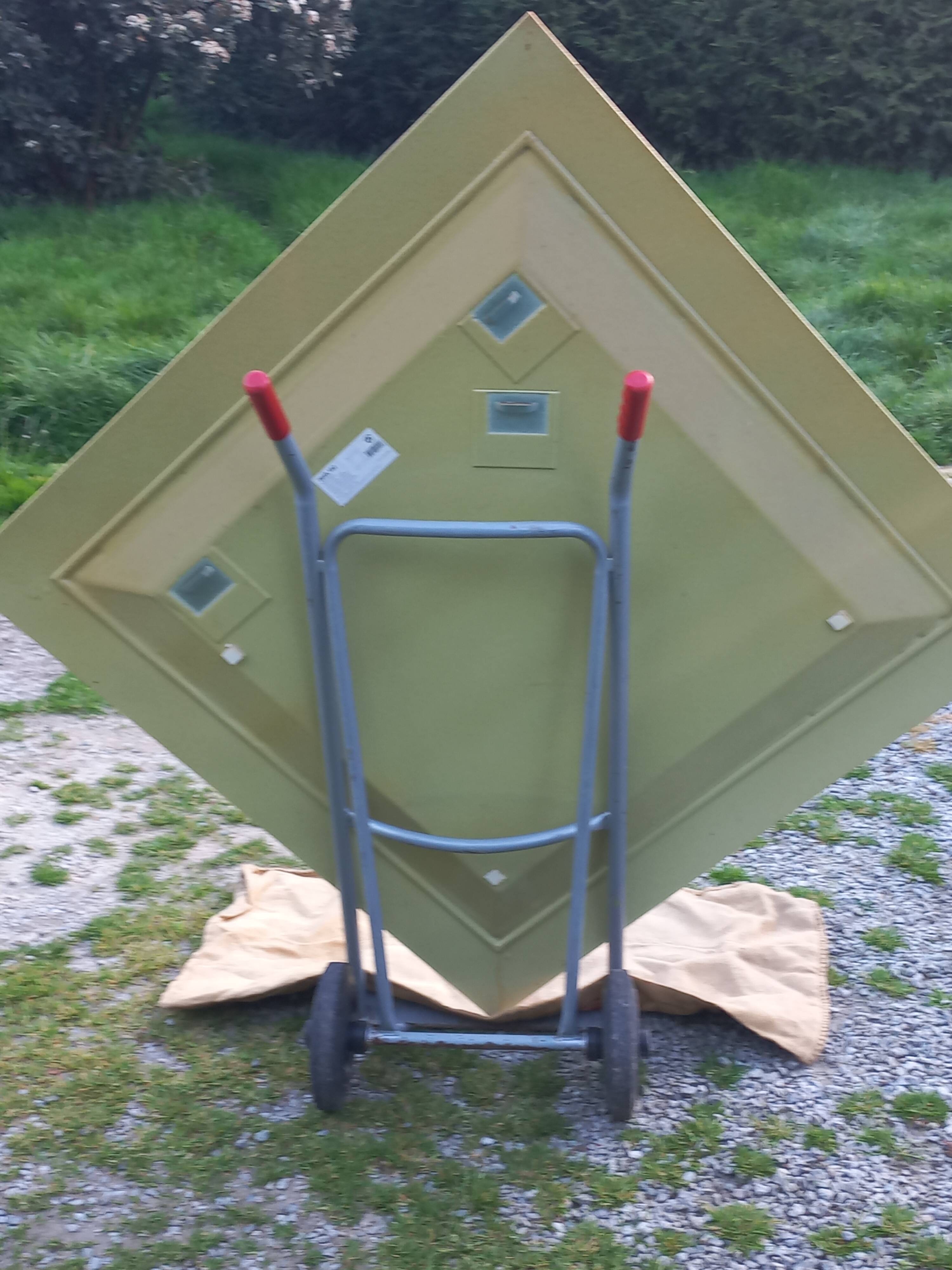 70s/80s design mirror made in Belgium