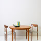 1960s Extendable round dining table