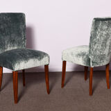 Set de 3 chaises art déco 1930s