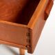 Scandinavian teak desk with a folding extension, 1950s/1960s