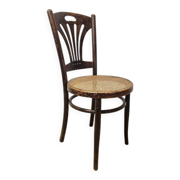Chaise viennoise antique Art Nouveau de Jakob et Josef Kohn (Thonet)