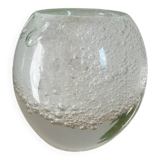 Crystal sulphide candle holder