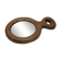 Vintage French rustic wall mirror from the 1950s