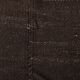Turkish Dark Brown Modern Vintage Kilim Rug, 320x367Cm