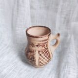 Vase with geometric patterns