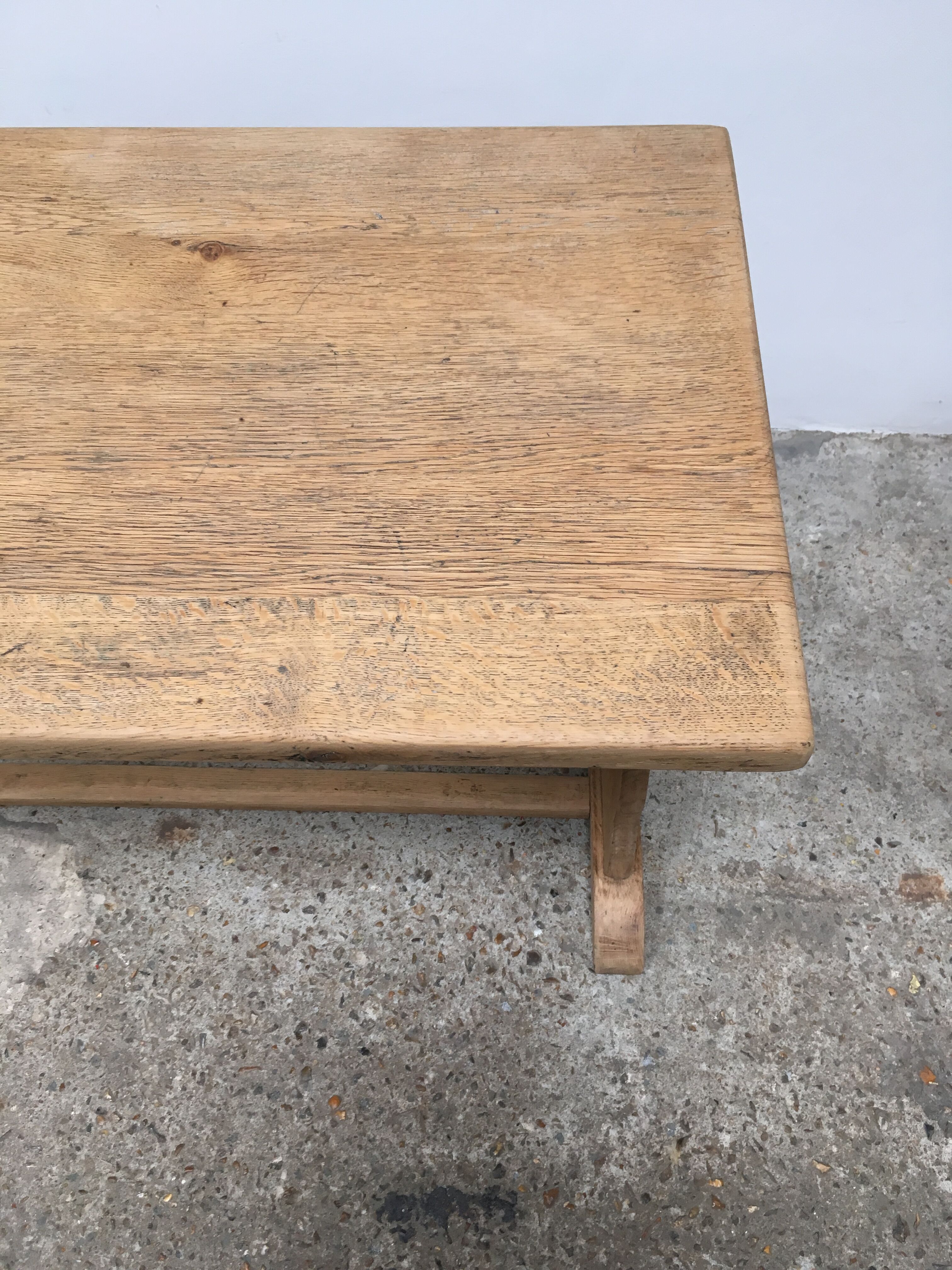 Table rustic Bistro in oak