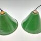 Pair of industrial hanging lamps