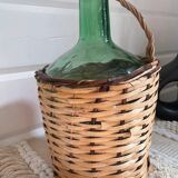 Wicker demijohn