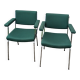 Paire de fauteuils design