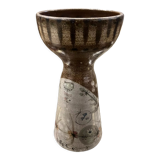 Vase en grès par andré l'helguen pour keraluc