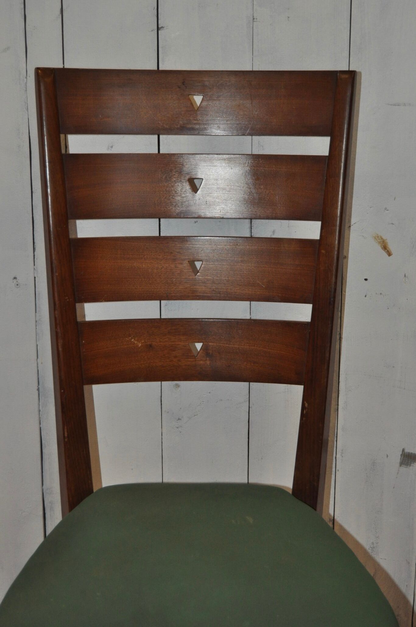 Series of 10 rosewood chairs