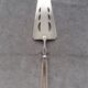 Art deco pie shovel in silver metal