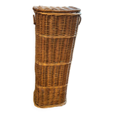 Rattan and wicker hutch
