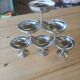 6 antique stainless steel ice cream cups Remy Letang