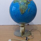 World map or terrestrial globe
