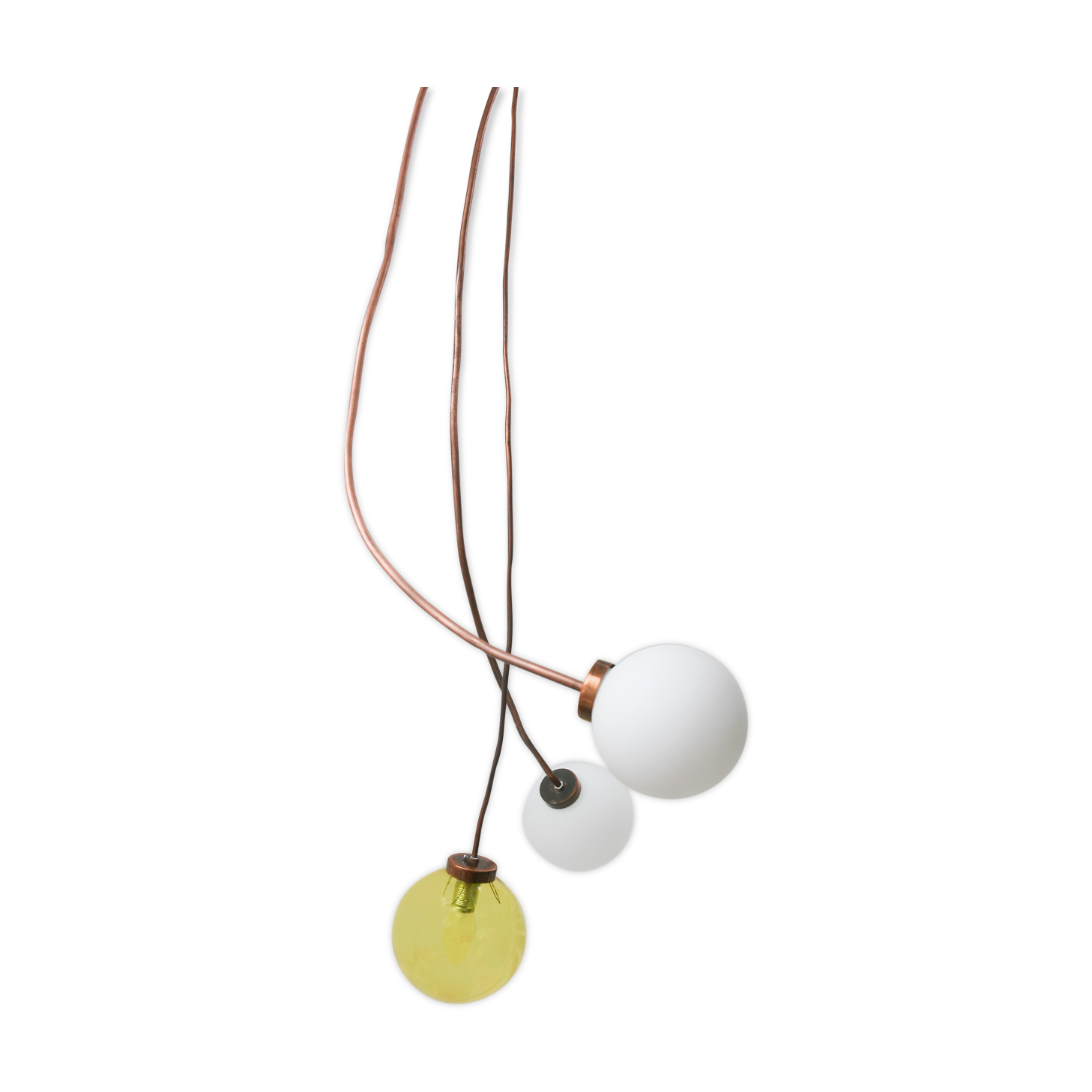 Adjustable Alien Copper langing lamp