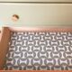 1960s commode with tapered legs.