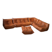 Jean-Luc: Togo lounge set in pine leather