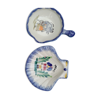 Breton earthenware bowls