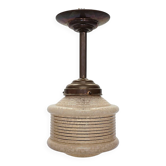 Lampe suspendue Art Déco française, années 1930
