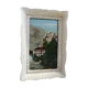 The Castle of Petrarch and the Oil Sorgues on ancient panel.