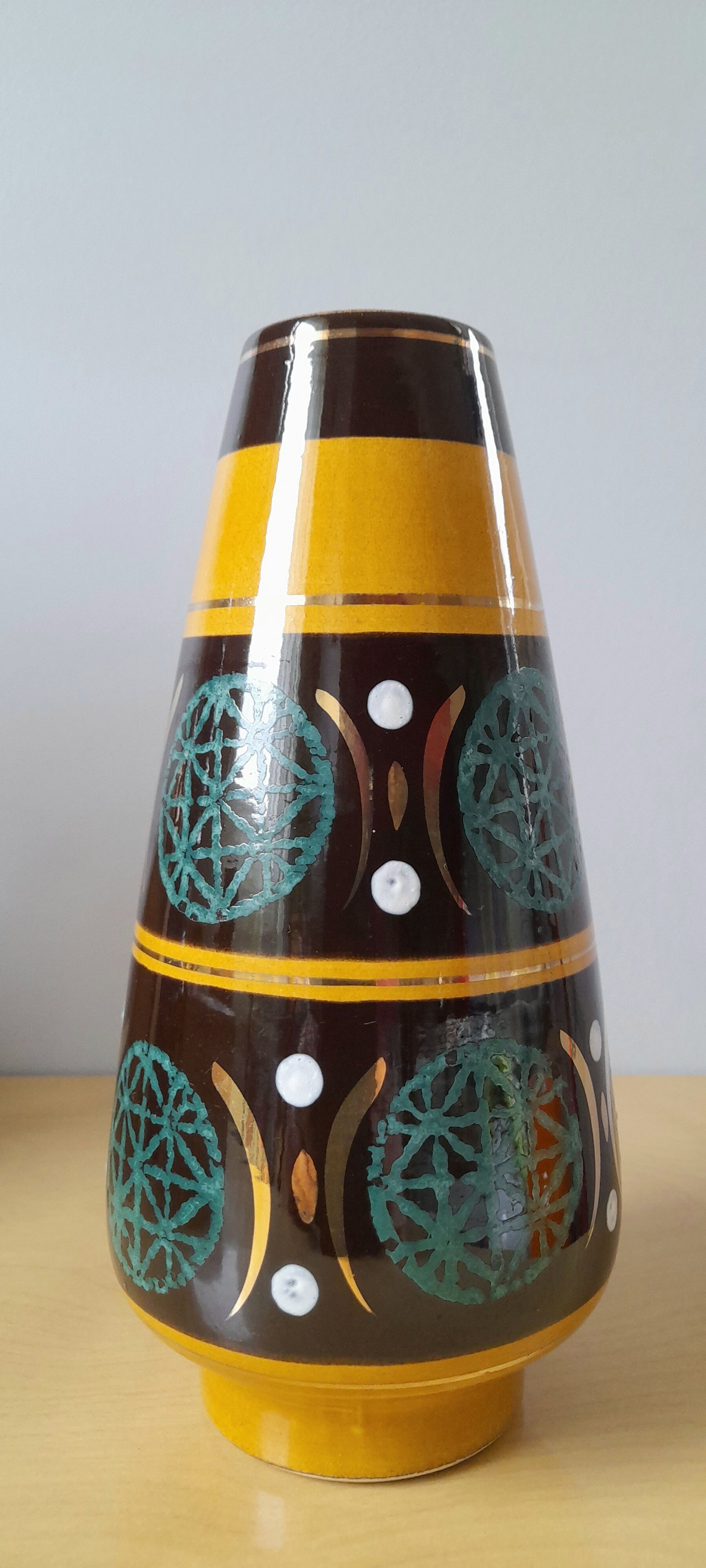 Vase scheurich 70s Christmas