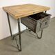 Vintage Industrial Worktable, 1960s