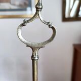 Large Italian-style gold metal lamp H73cm